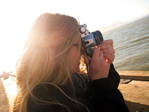 Cate Photographs at Fort Mason