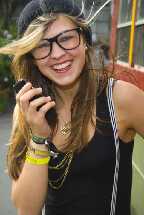 Florrie with Glasses