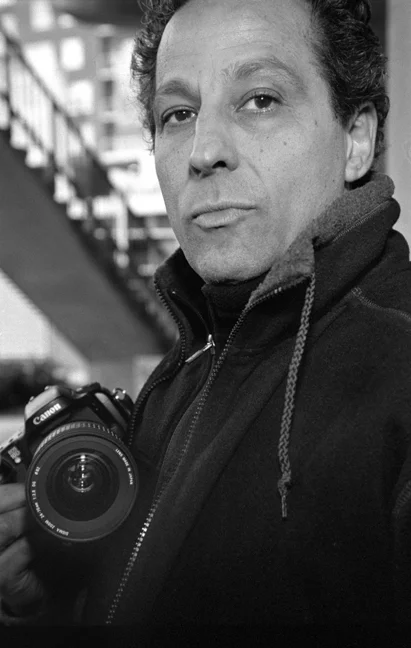 Ed Kashi with Camera