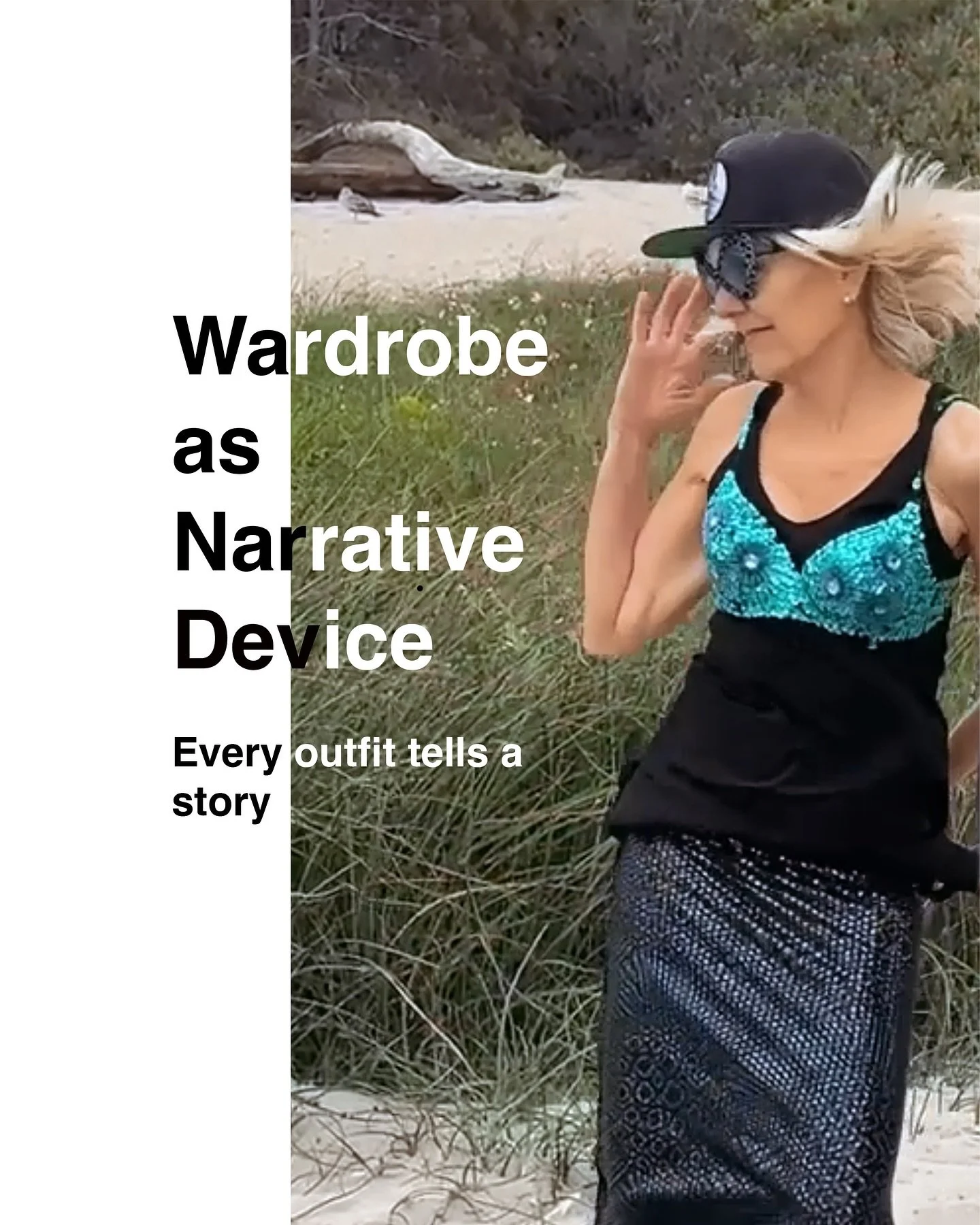 What if a wardrobe wasn&rsquo;t just clothes&mdash;
but the script for who you&rsquo;re becoming?
In this reel of outfits for the beach video, every piece is character, satire, and story.

@cariborjafashionfilmfood dress