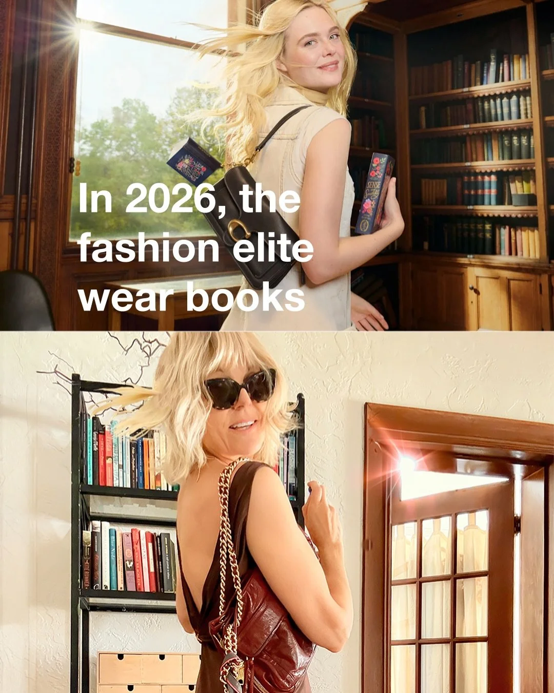 In 2026, the fashion elite wear books.
Writers carry manuscripts.
😁

Seriously, though, I do love that reading has become an aspirational hobby and that real, actual books are once again treasured.

🎶 Music:&nbsp;&ldquo;Do It Again&rdquo; by VANYO 