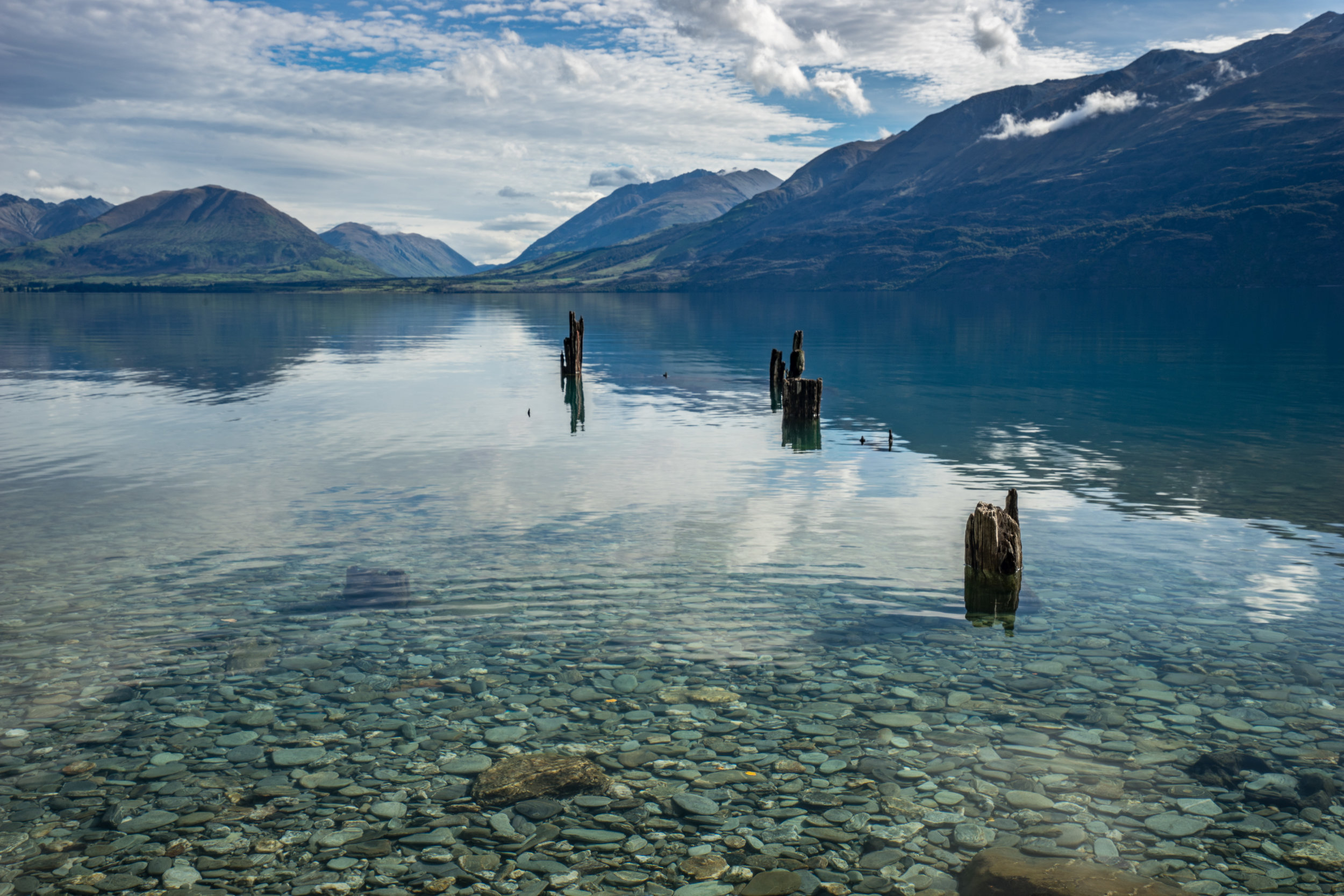 Clarity of the water was out of this world.