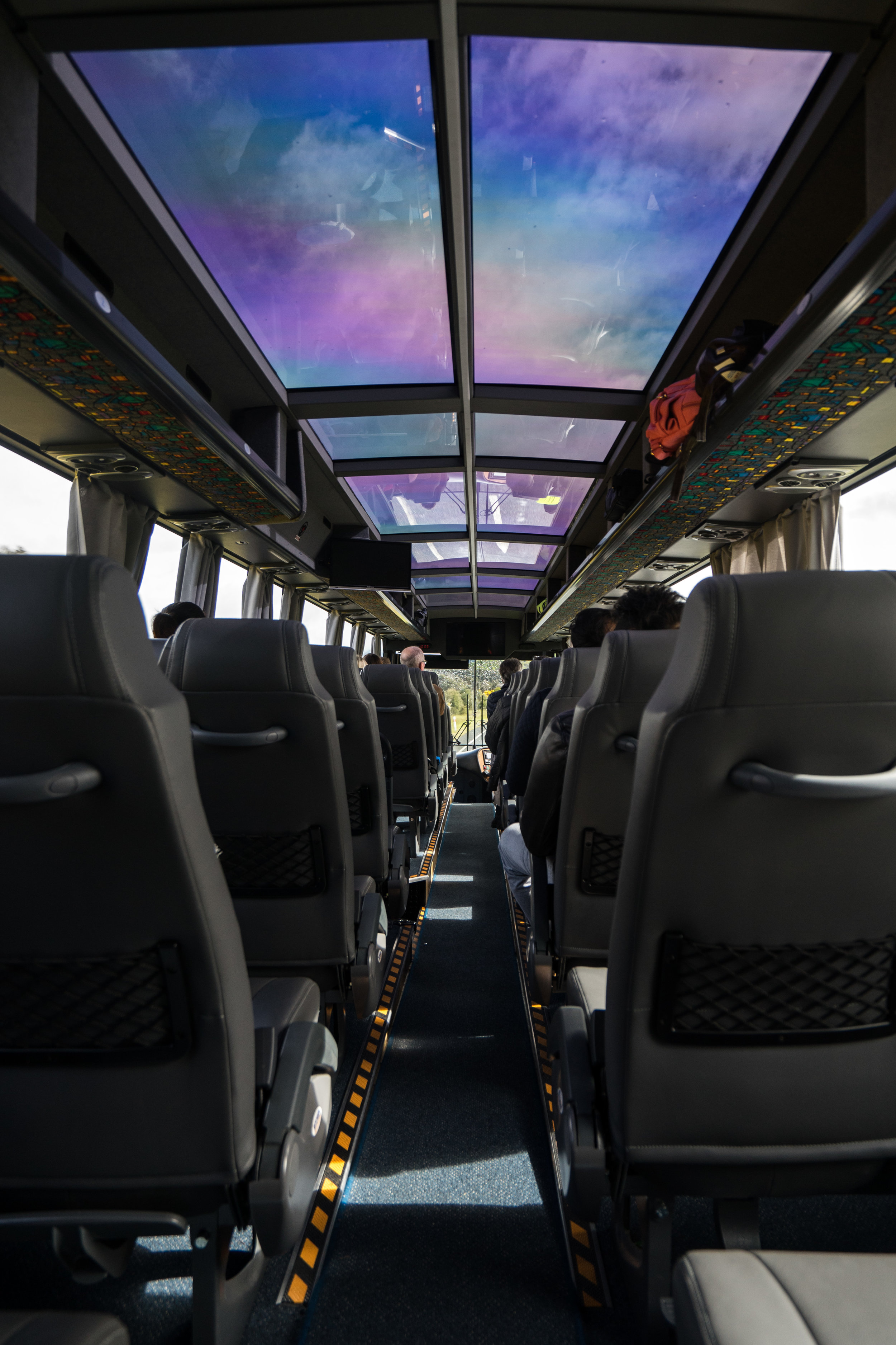 Luxury coach to Milford Sound.