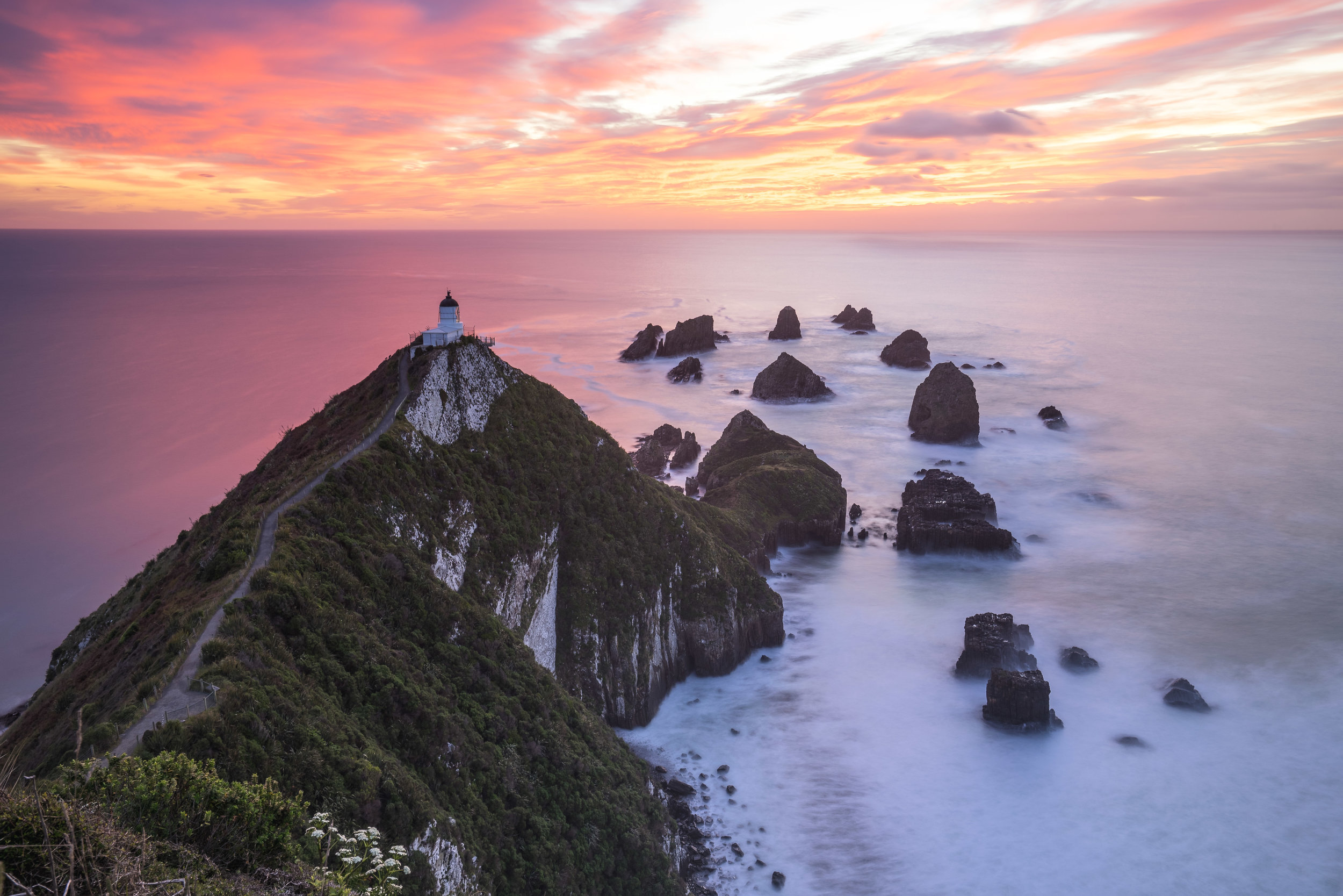 The Nugget Point sunrise was epic
