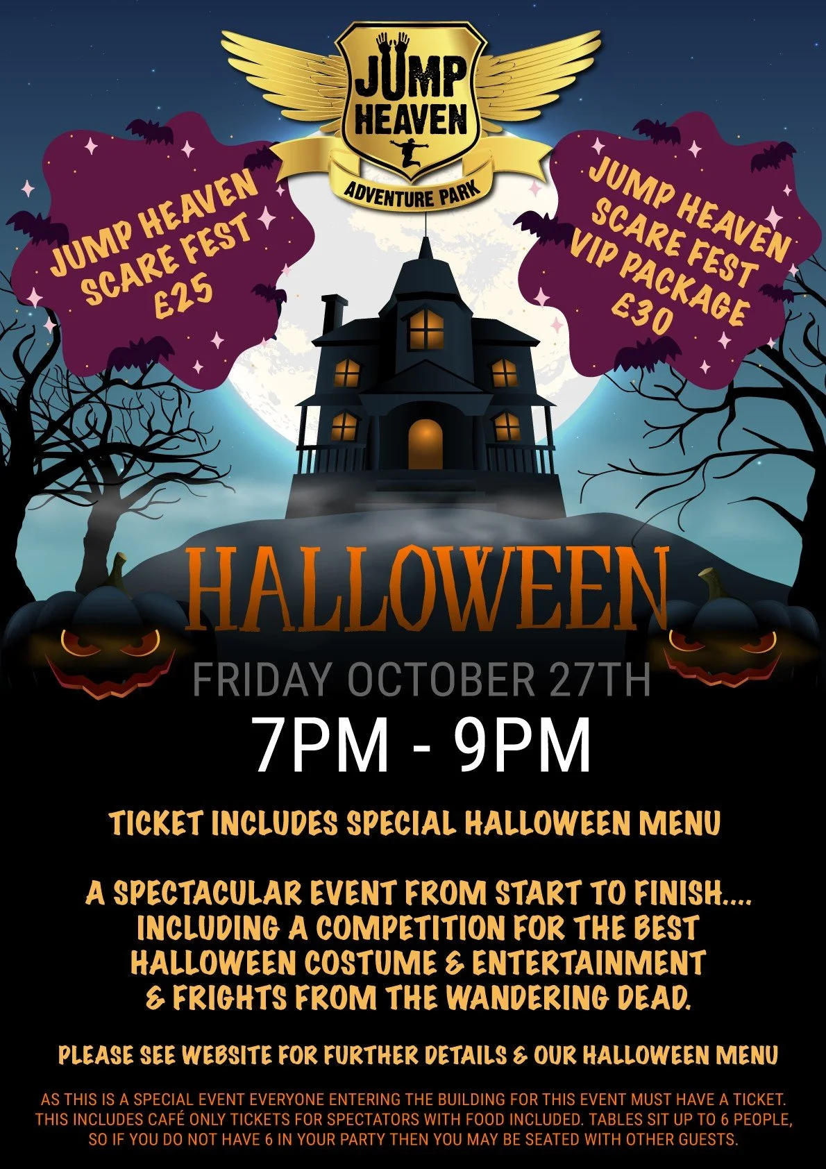 Jump Heaven is hosting its very first SCARE FEST! — Jump Heaven