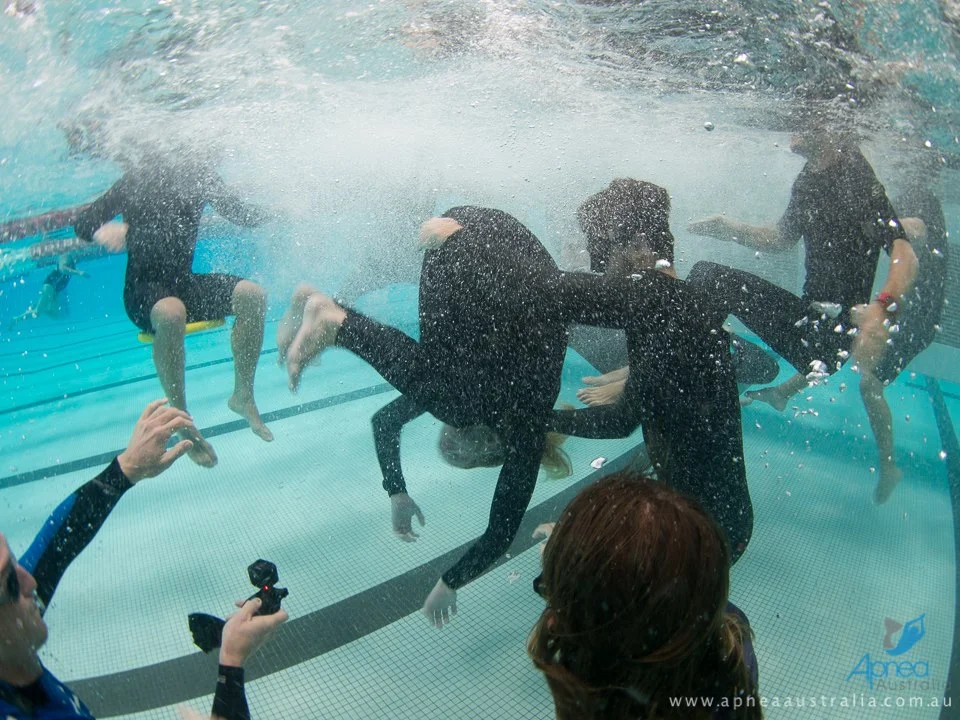 Freediving surf training for the bondi lifeguards