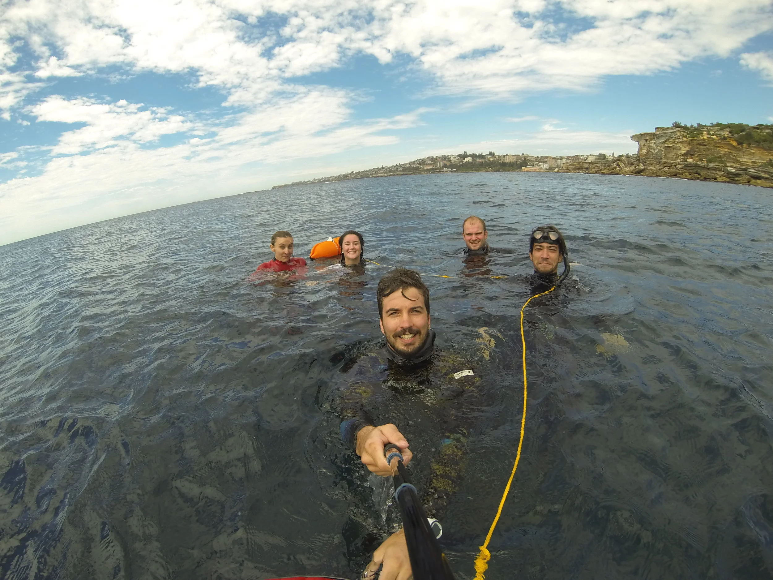 Fun diving and group depth sessions all around sydney