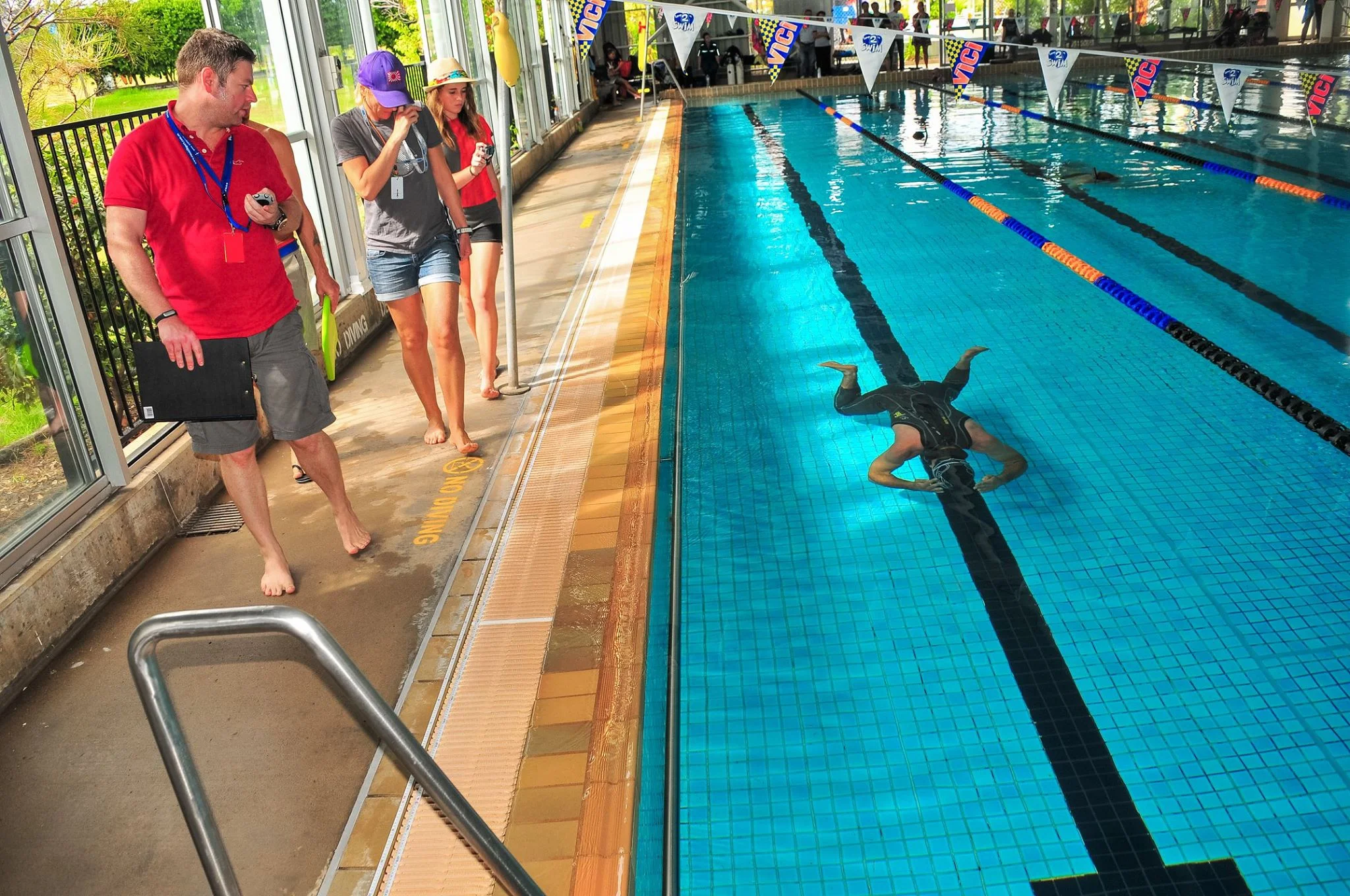 pool competition freediving