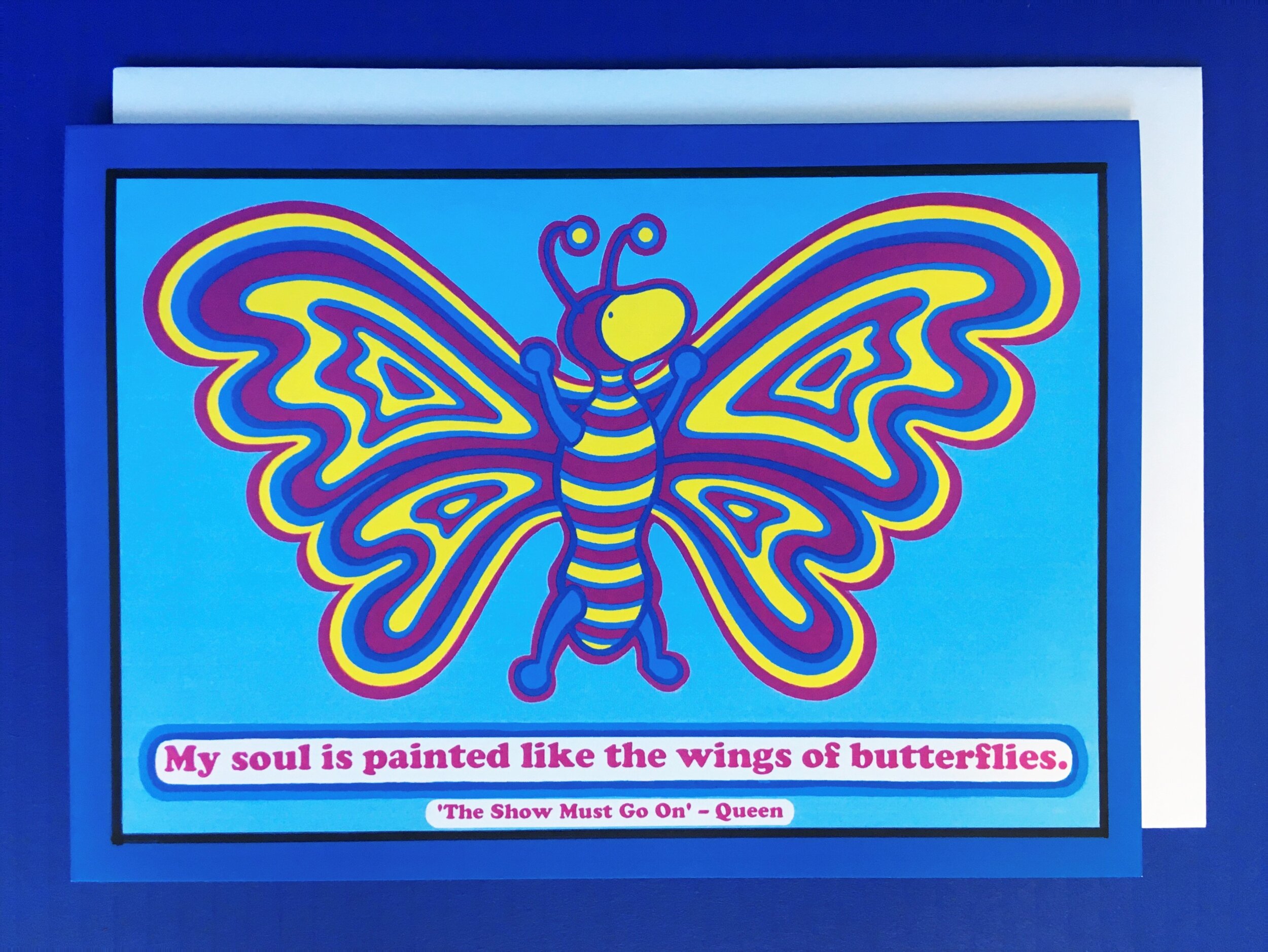 Single A5 Postcard - Butterfly