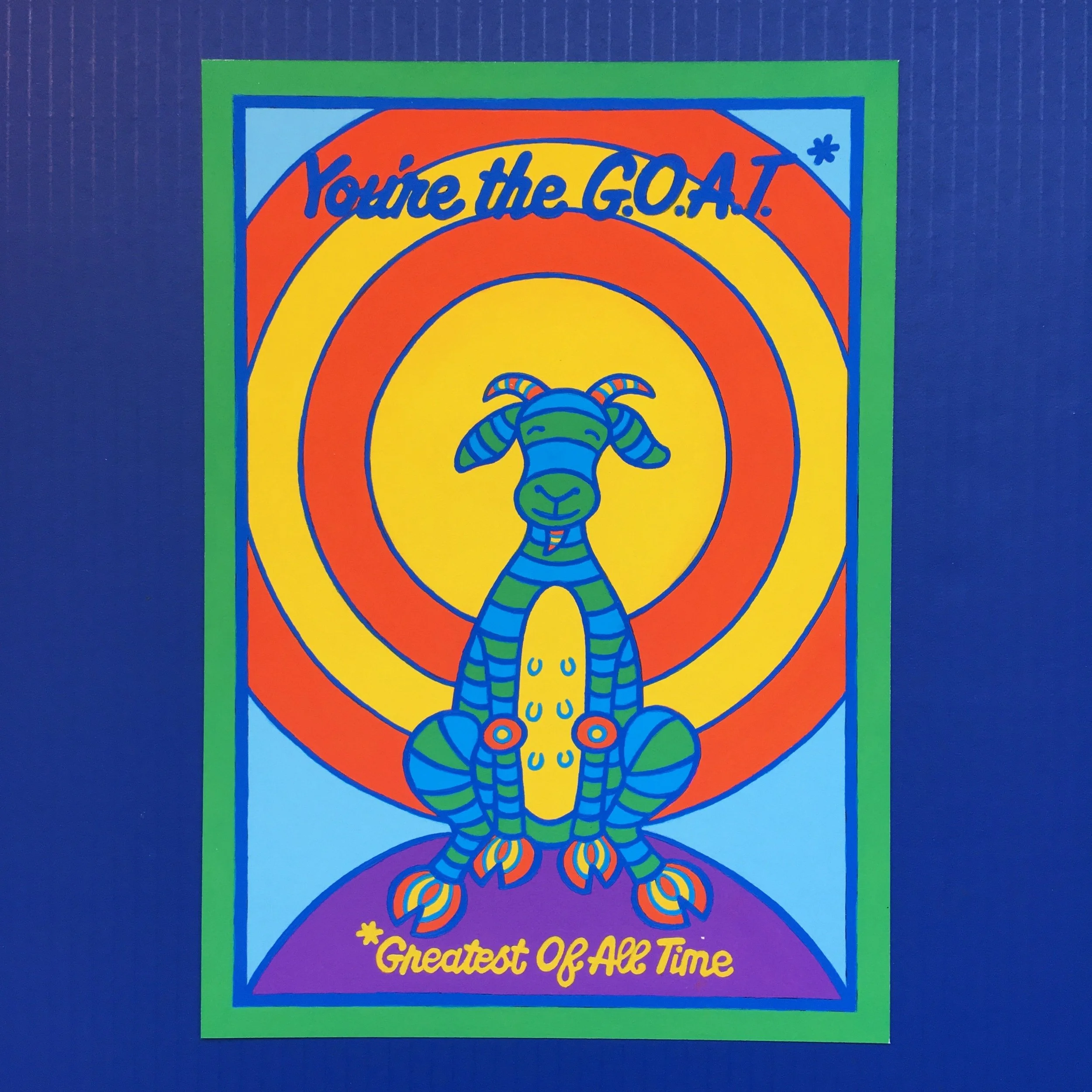 A4 Giclée Print - You're The G.O.A.T.