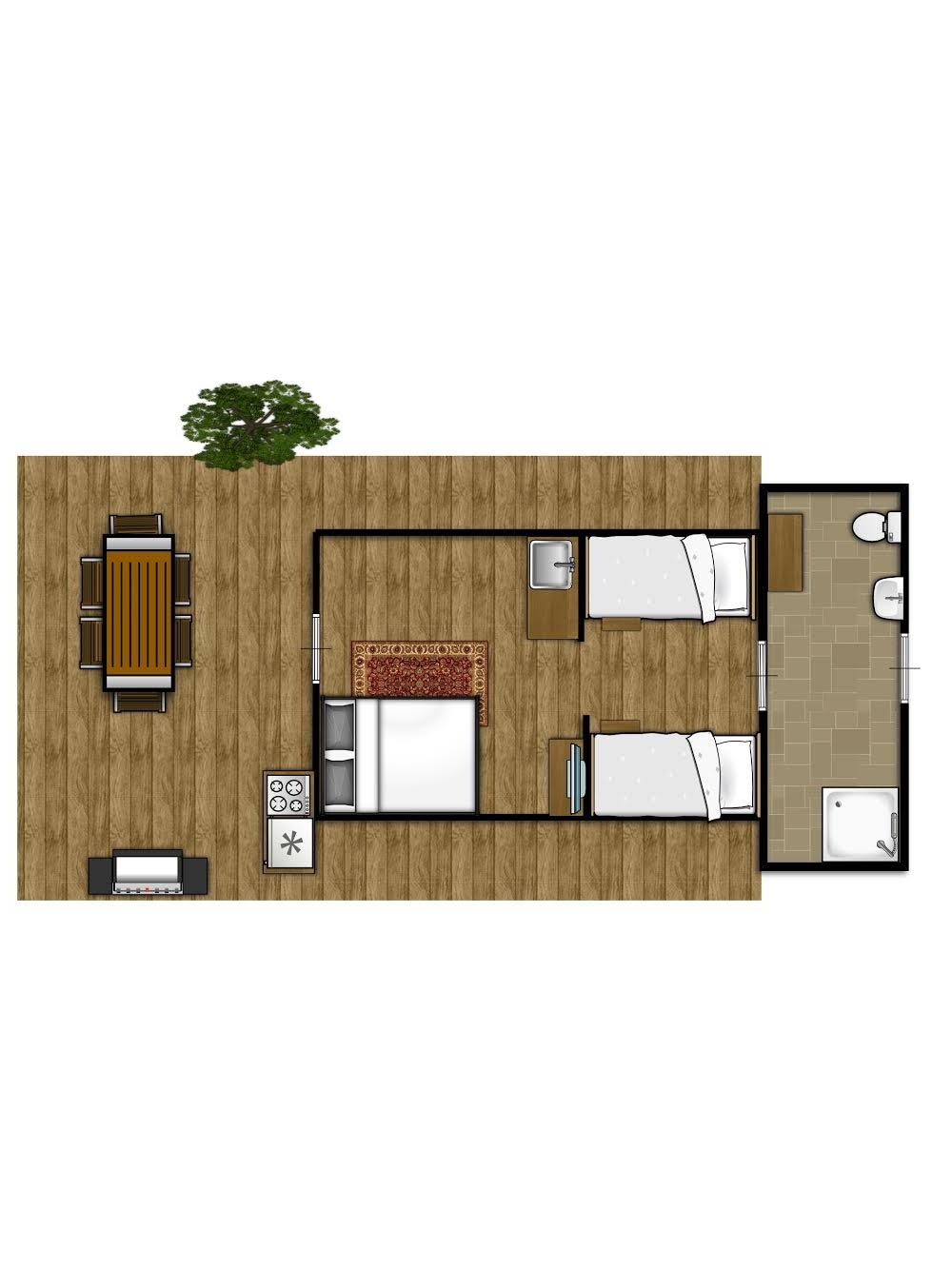 Floor plan family Safari