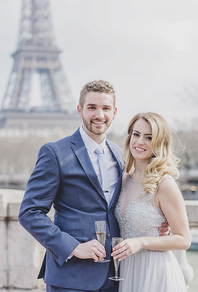 Moments after Jaime and Steven said their vows - even through the wind, her hair looked stunning! Claire Morris Photography
