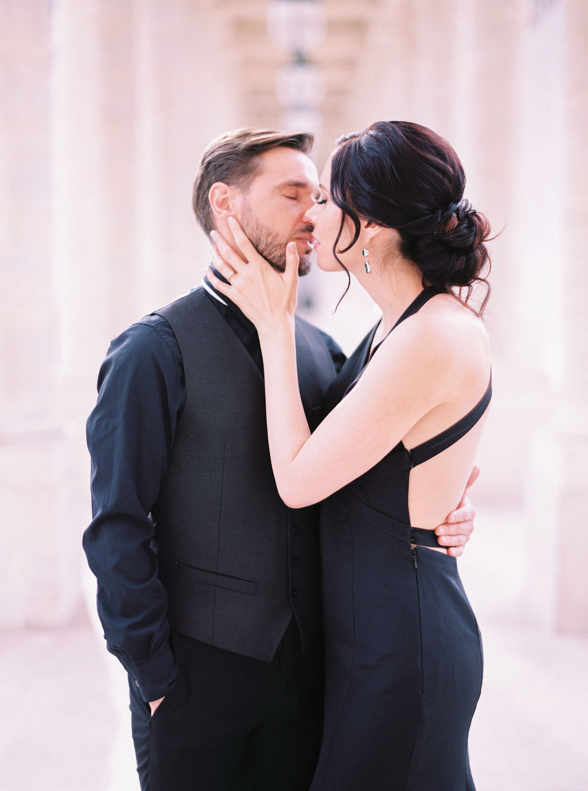 Couple's Engagement Photoshoot in Paris, France