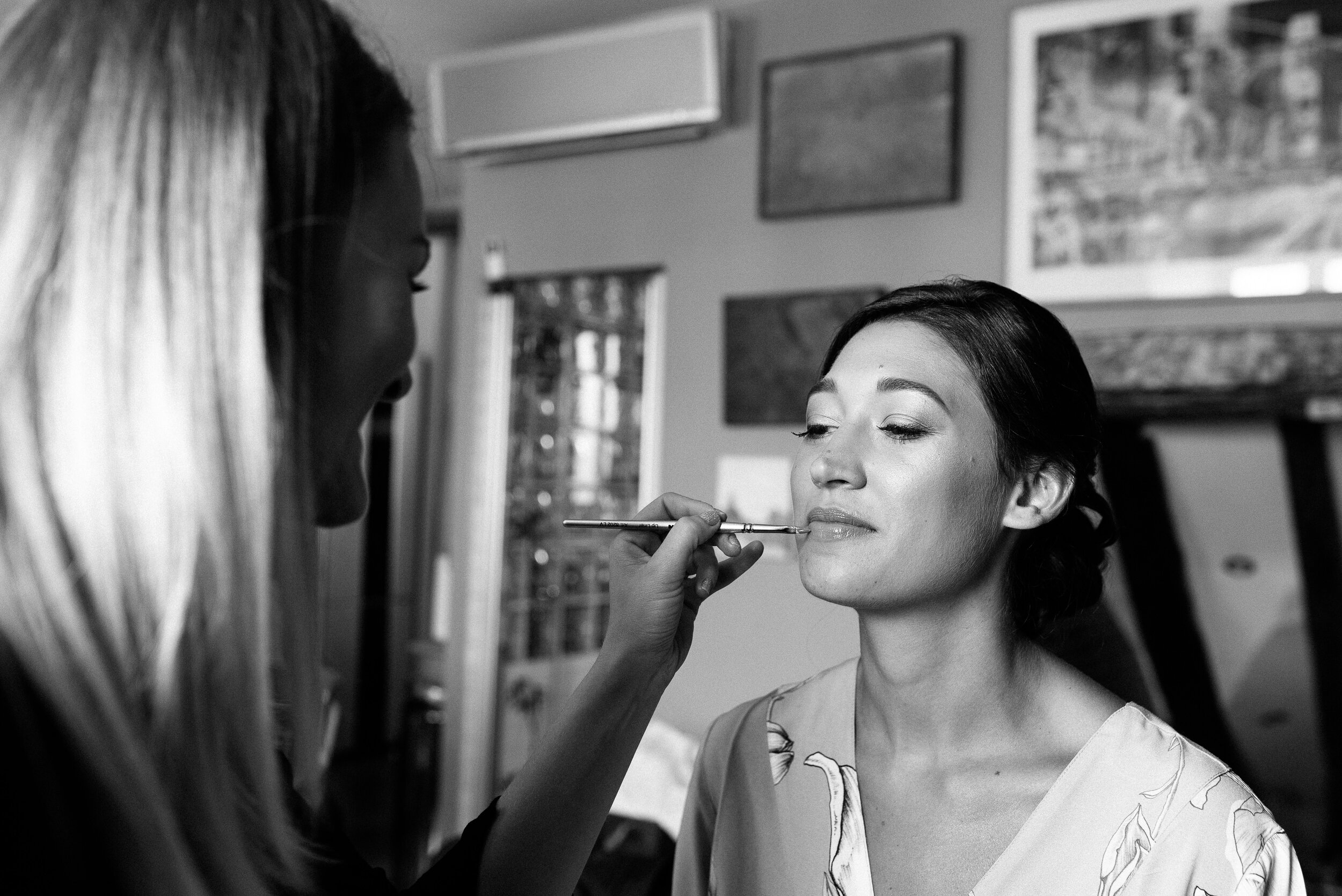 Getting Ready - Bridal Makeup by Onorina Jomir Beauty, Paris France. 