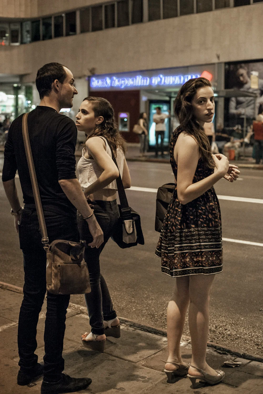 With Rachel and Ari at Dizengoff Center Tel Aviv, June 2016