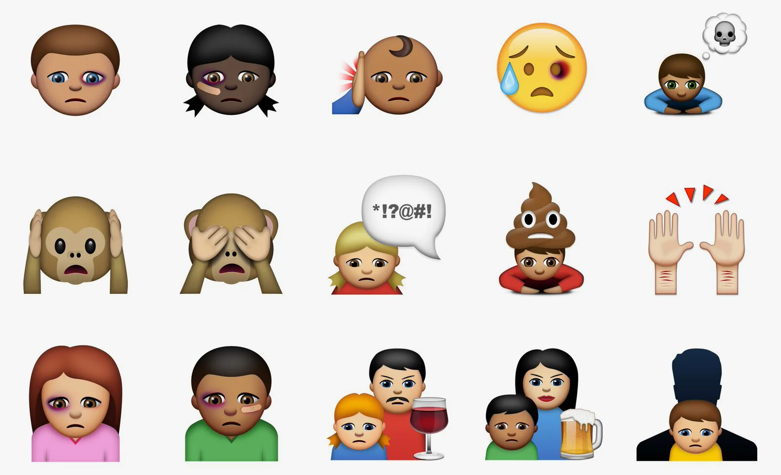 Bris Abused Emojis Showcase Sweden