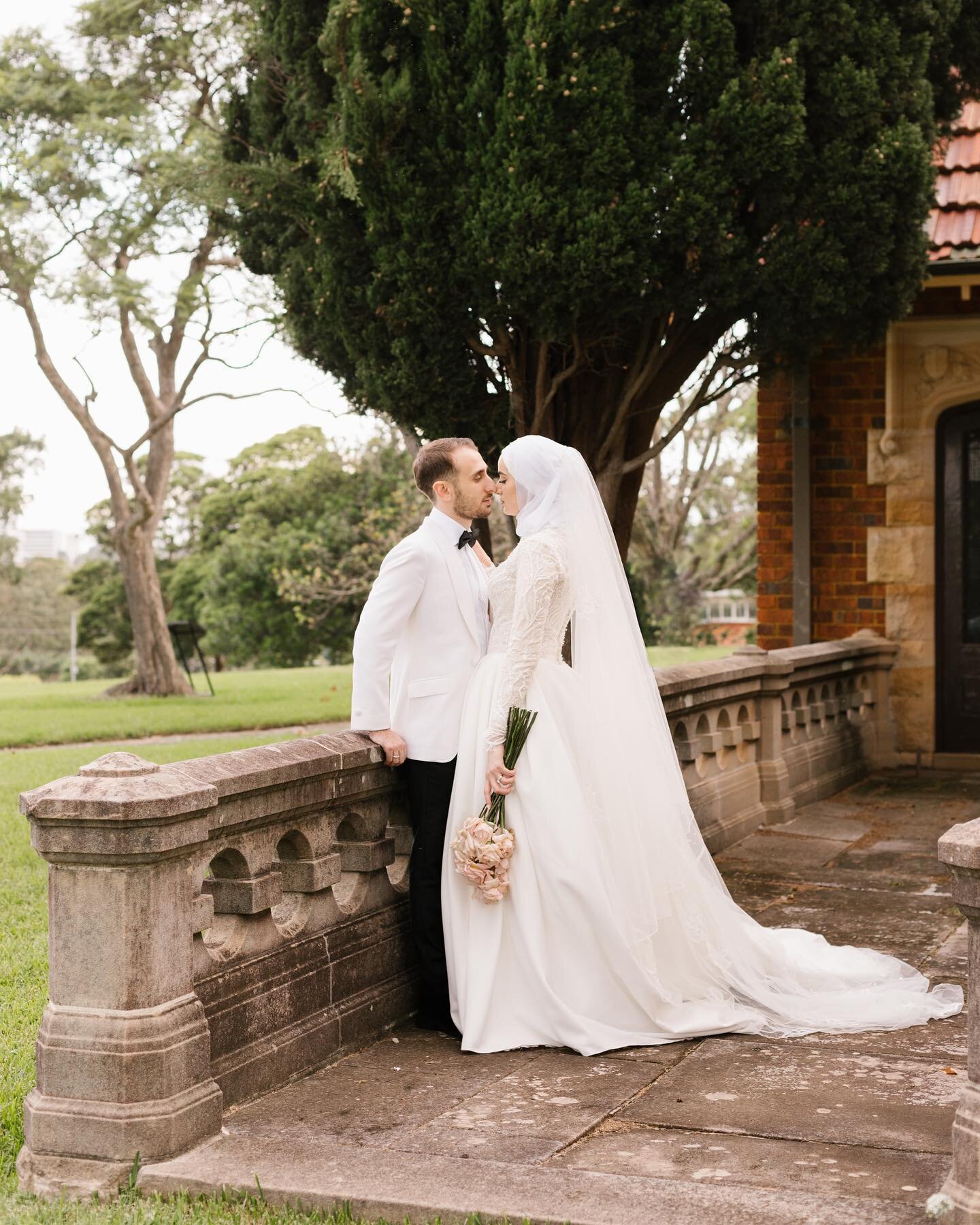 Ridda &amp; Yusuf, two years on from the most perfect autumn day 💘

Gown @thesposagroupaustralia 
Florals @twigandboflorist 
Suit @brentwilsonfashion