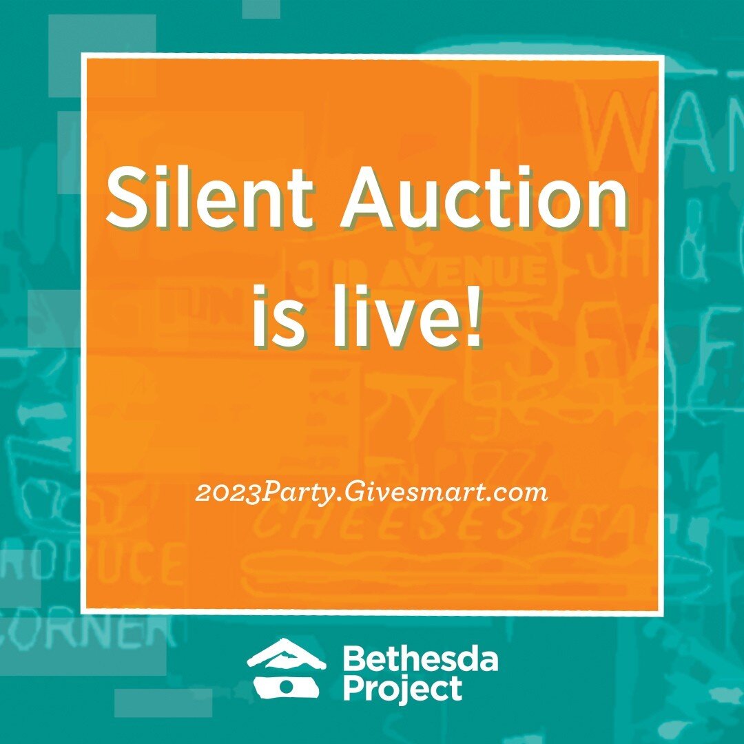 We are FEELING this Friday energy - our Silent Auction is LIVE! Hurry to 2023Party.GiveSmart.com and bid on a variety of unique items, all funds going towards supporting our mission and essential services that provide care for those experiencing home