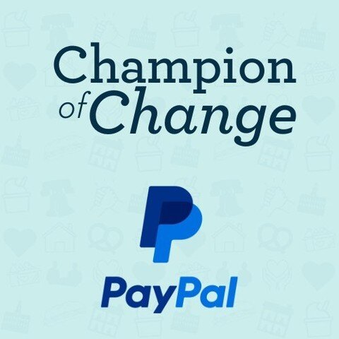 🥁Drumroll please! 🥁 Annoucing  our 2024 Party &amp; Auction Champion of Change Awardee: @paypal! 
Over the last four years PayPal and staff have volunteered over 60 service hours across Bethesda Project sites, given countless in-kind gifts, held se
