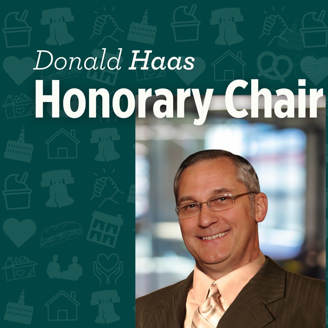 We are honored to announce Donald Haas as our Honorary Chair for the 27th Annual Party &amp; Auction. Don is general manager at @brandywinerealty, one of our Family Circle Sponsors for the event. Let&rsquo;s Party!