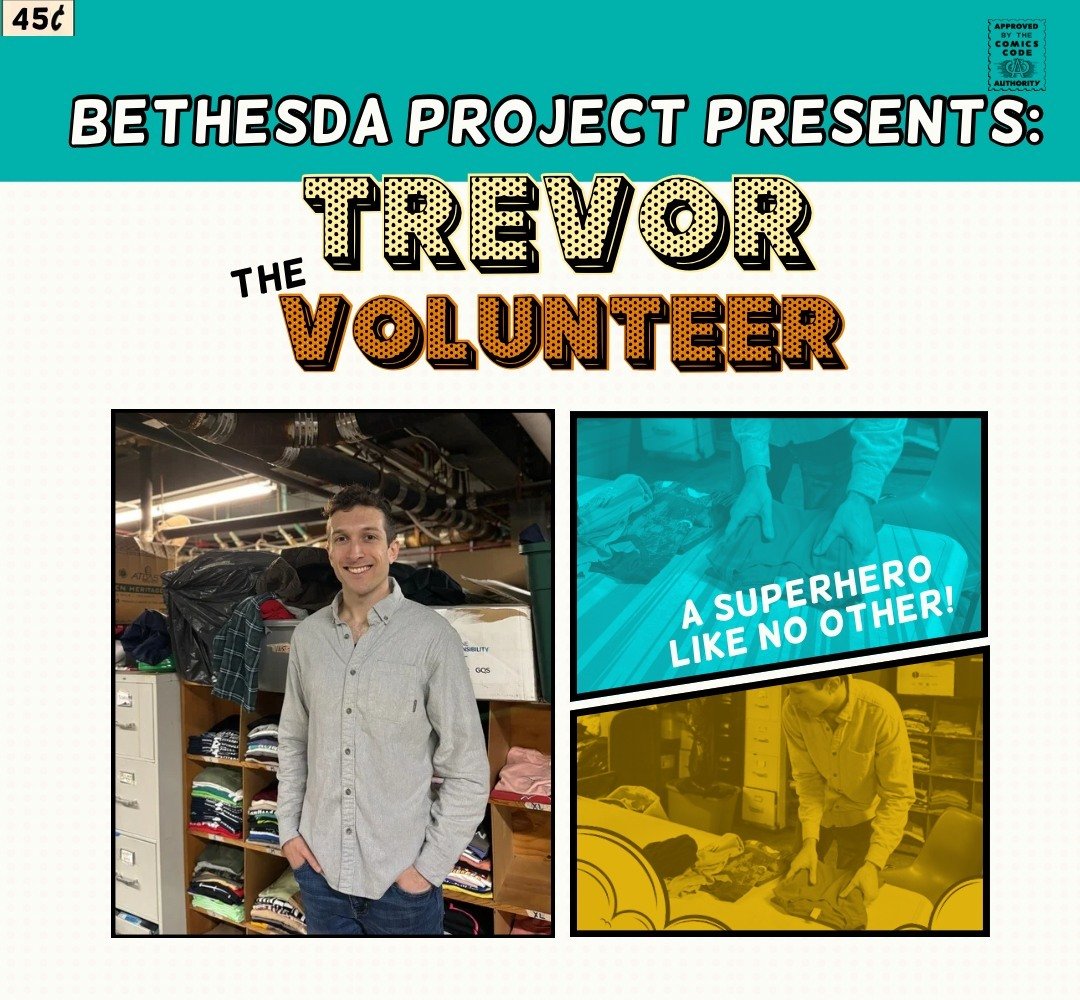 April is #NVAM and we are spotlighting Trevor! Trevor&rsquo;s been a volunteer for over a year, he&rsquo;s enjoyed being able to give back to his new community here in Philly. At Bethesda Project we appreciate our superhero volunteers 365 days a year