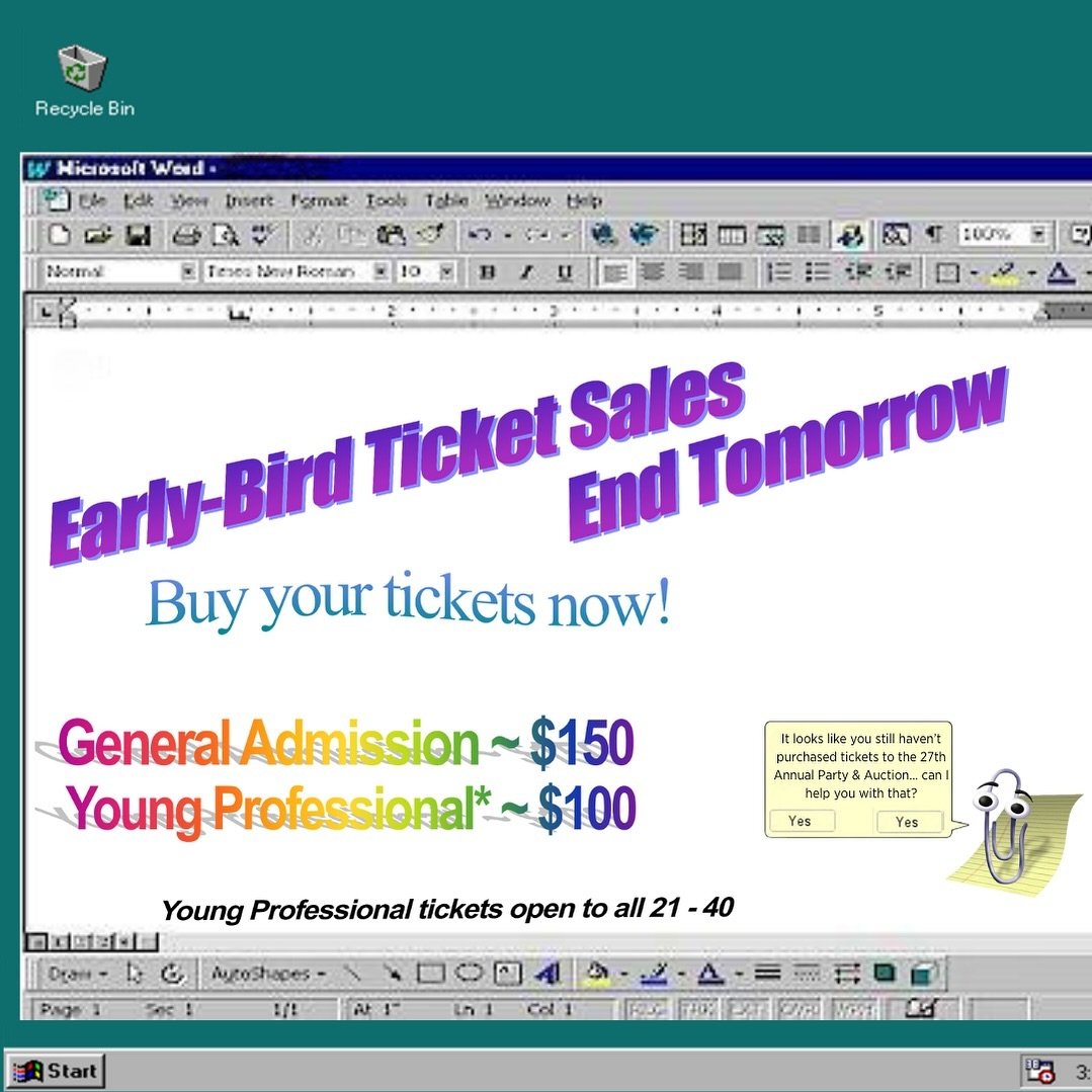 PARTY &amp; AUCTION TICKET PRICES INCREASE AT 11:59PM TOMORROW! Don&rsquo;t miss out on the discount. Grab your tickets to our biggest fundraising event held at Reading Terminal Market on May 31st. 2024party.givesmart.com