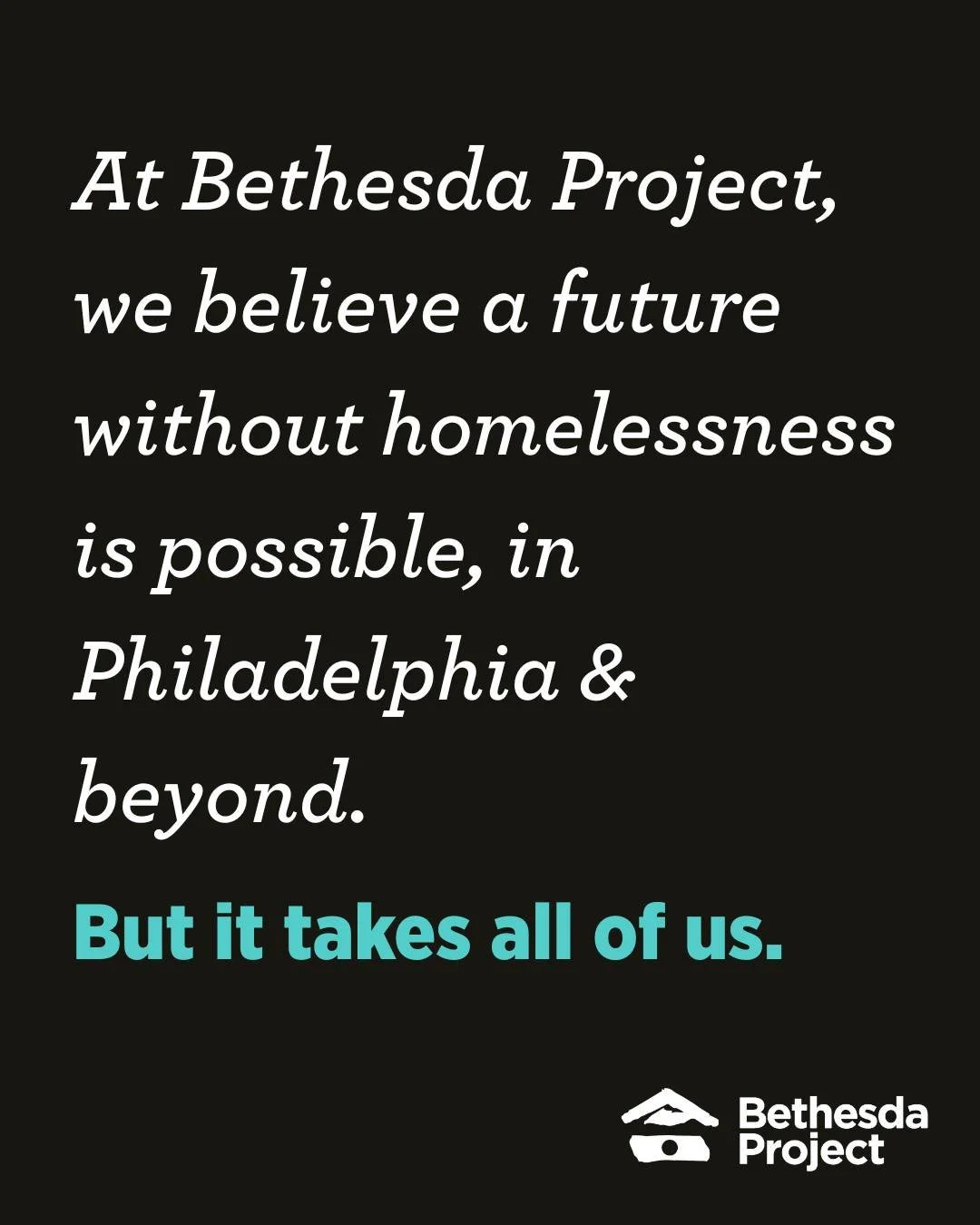 Ending homelessness takes all of us. This #WorldHomelessDay, we ask members of our Philadelphia community to remember that hope starts with us. Turn compassion into action, not just today, but every day of the year. 💙