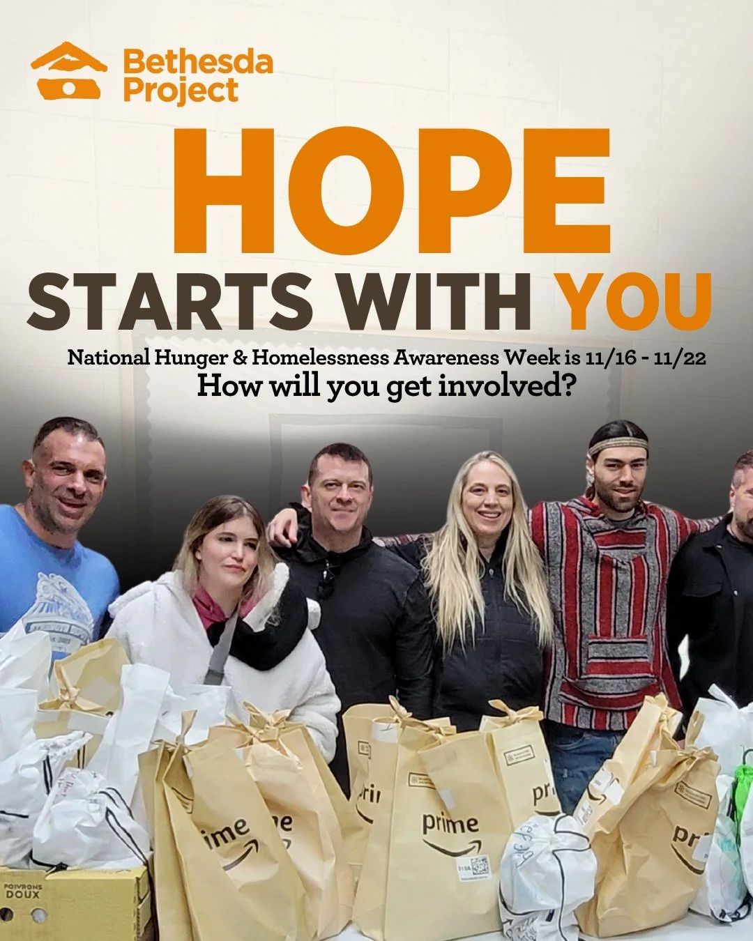 As we approach National Hunger &amp; Homelessness Awareness Week (Nov. 16&ndash;22), we&rsquo;re calling on our Philadelphia community to take part: volunteer, give, or spread awareness about homelessness in our city.

Together, we can turn compassio