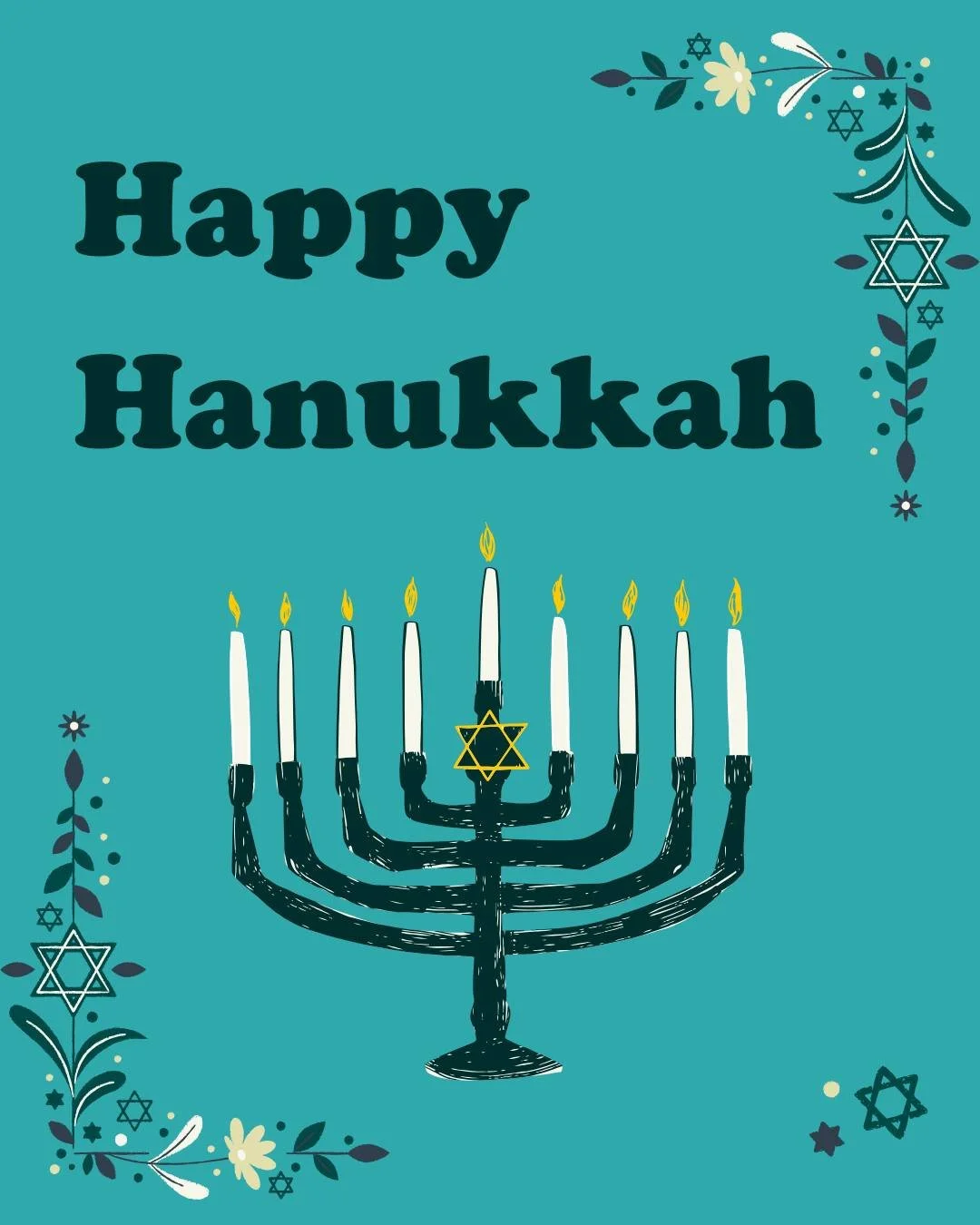 Chag Hanukkah Sameach on the first night of Hanukkah!