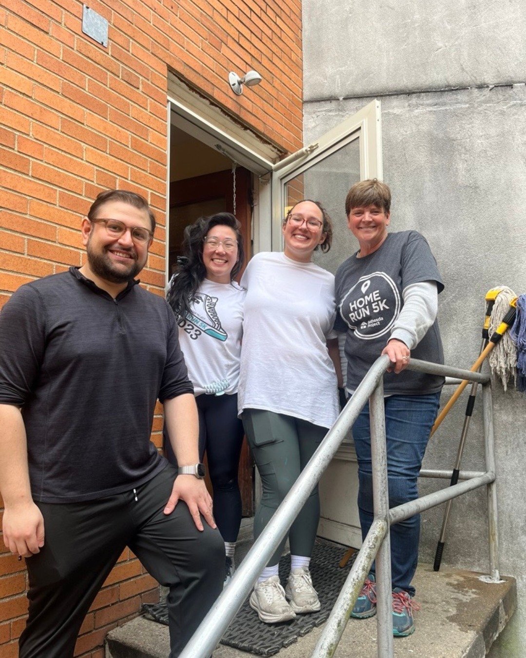 Members from our YPAB and Board came together today for a Day of Service! The day was filled with good, clean fun. 😉