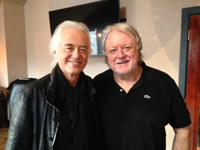 Jimmy Page & Chris Kimsey