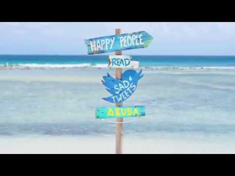 "Happy People Read Sad Tweets" with Aruba local, Dennis