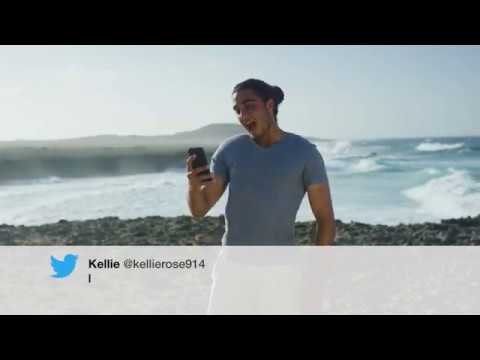 "Happy People Read Sad Tweets" with Aruba local, Stanson