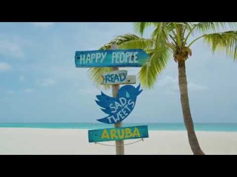 "Happy People Read Sad Tweets" with Aruba local, Frank #1