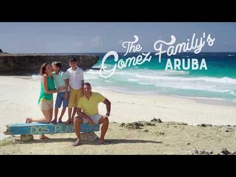 Discover Dos Playa beach with the Gomez Family : The Locals Travel Guide to Aruba