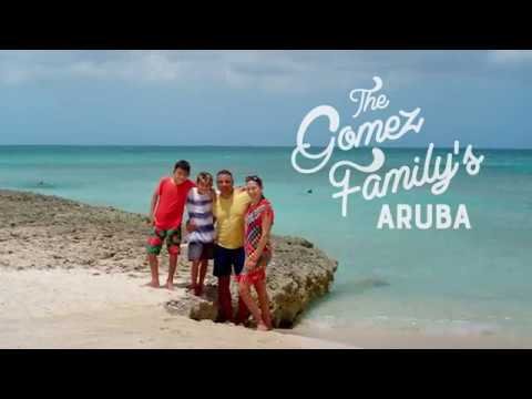 See why the Gomez family loves their happy island : The Locals Travel Guide to Aruba
