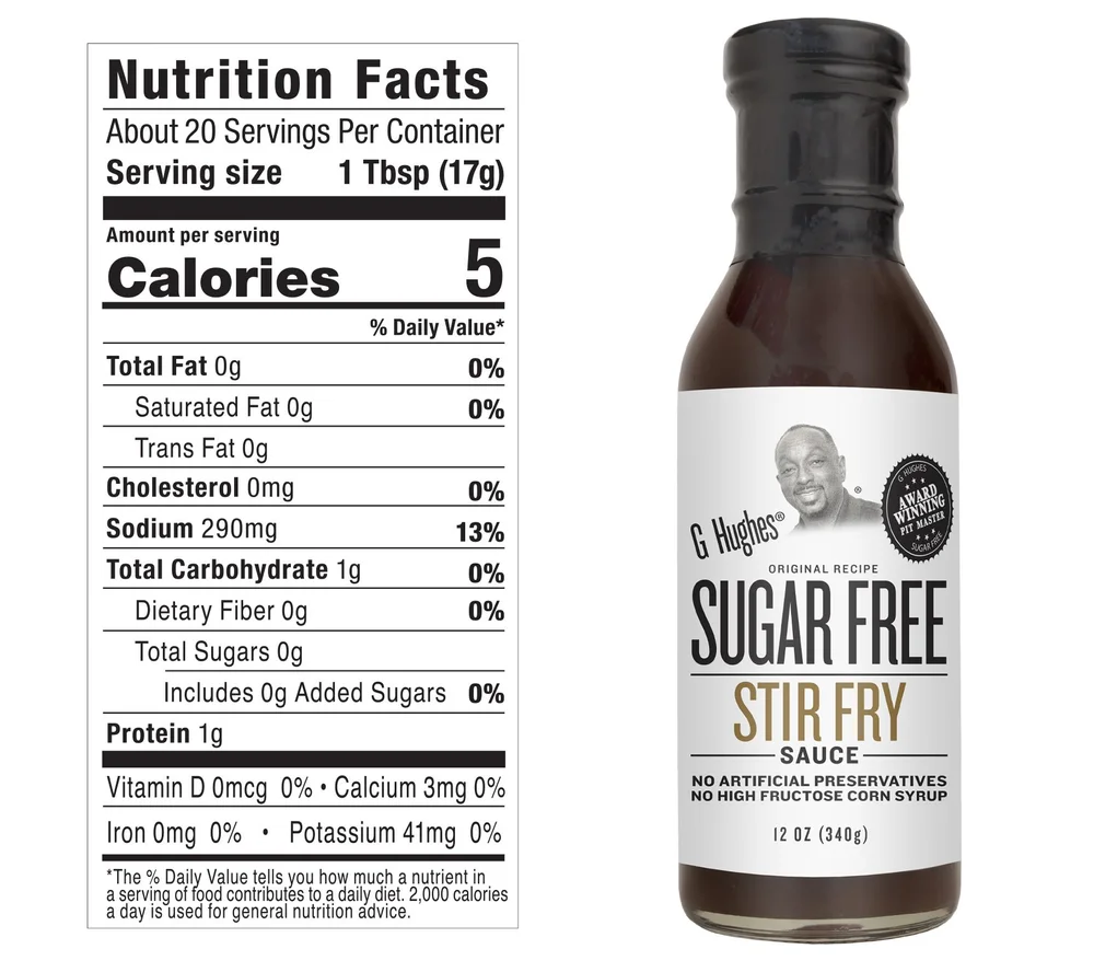 Stir Fry Sauce — G Hughes Sugar Free Sauce