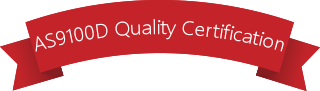 AS9100C Quality Certification Ribbon