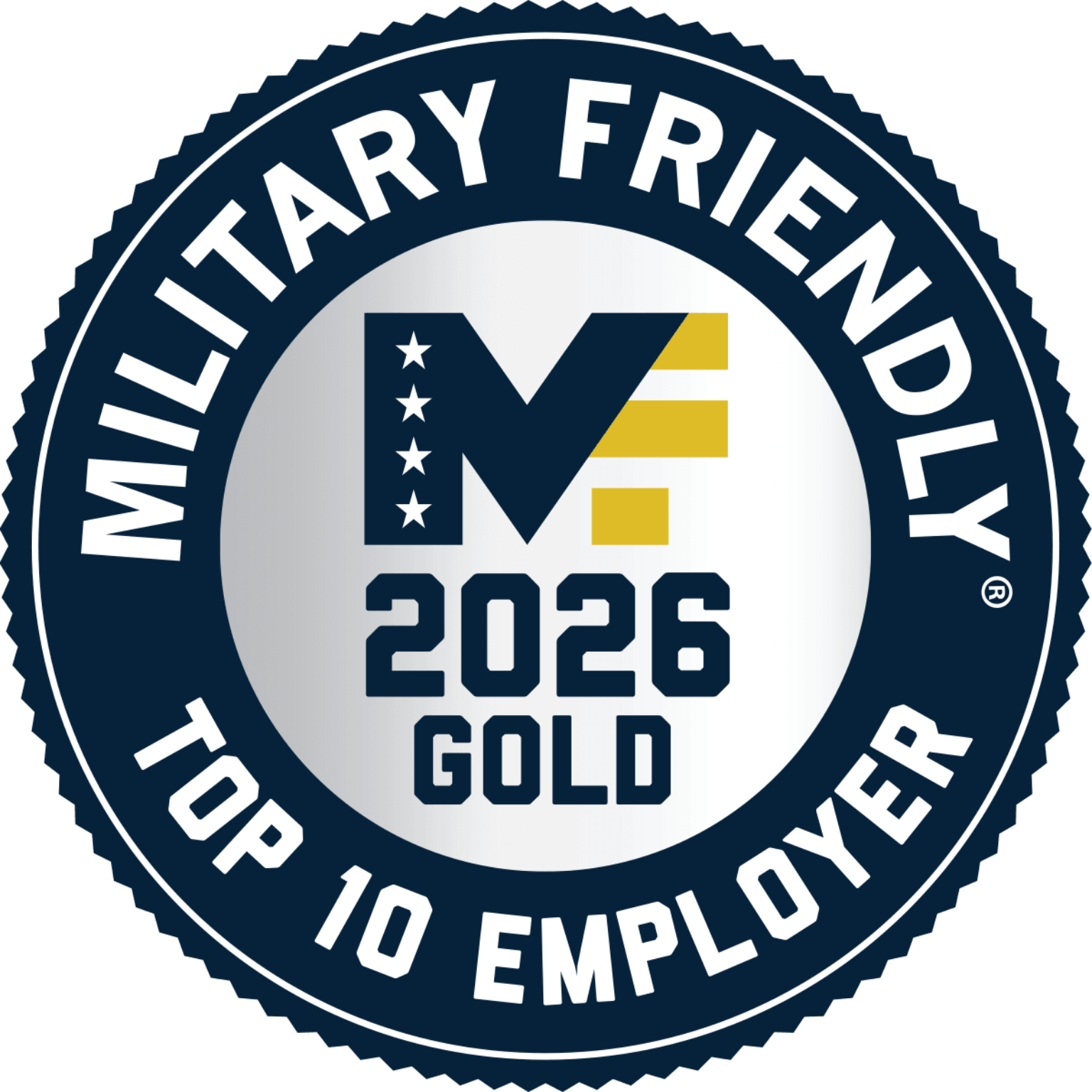 2026 Top Ten Employer - Military Friendly.png