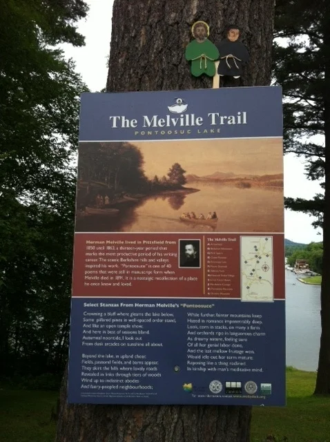 Melville Trail at Pontoosuc Lake, July 2017
