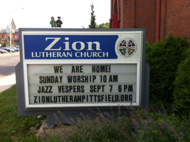 Zion Lutheran Church, Pittsfield, MA, July 2017