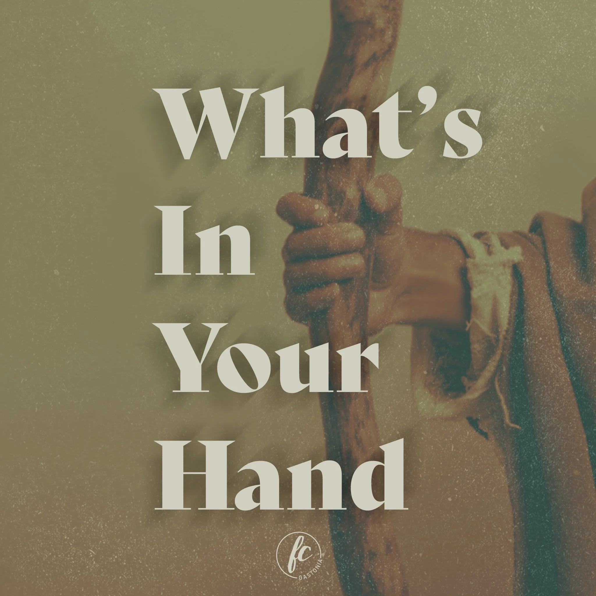What's In Your Hand? Part 7 - The Holy Spirit