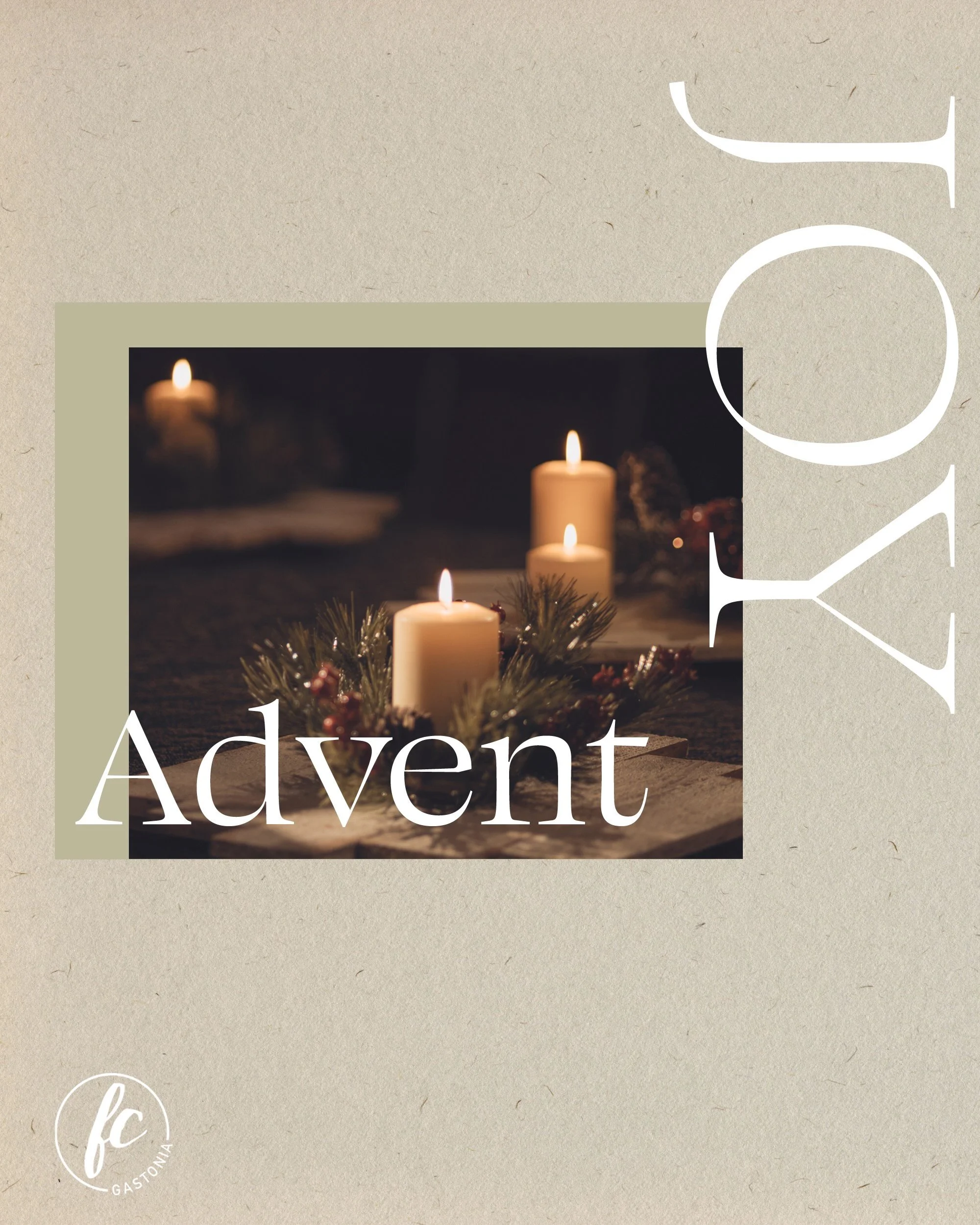 Advent 2023: Carried By Joy (The Three "R's)