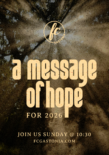 A Message of Hope For 2026