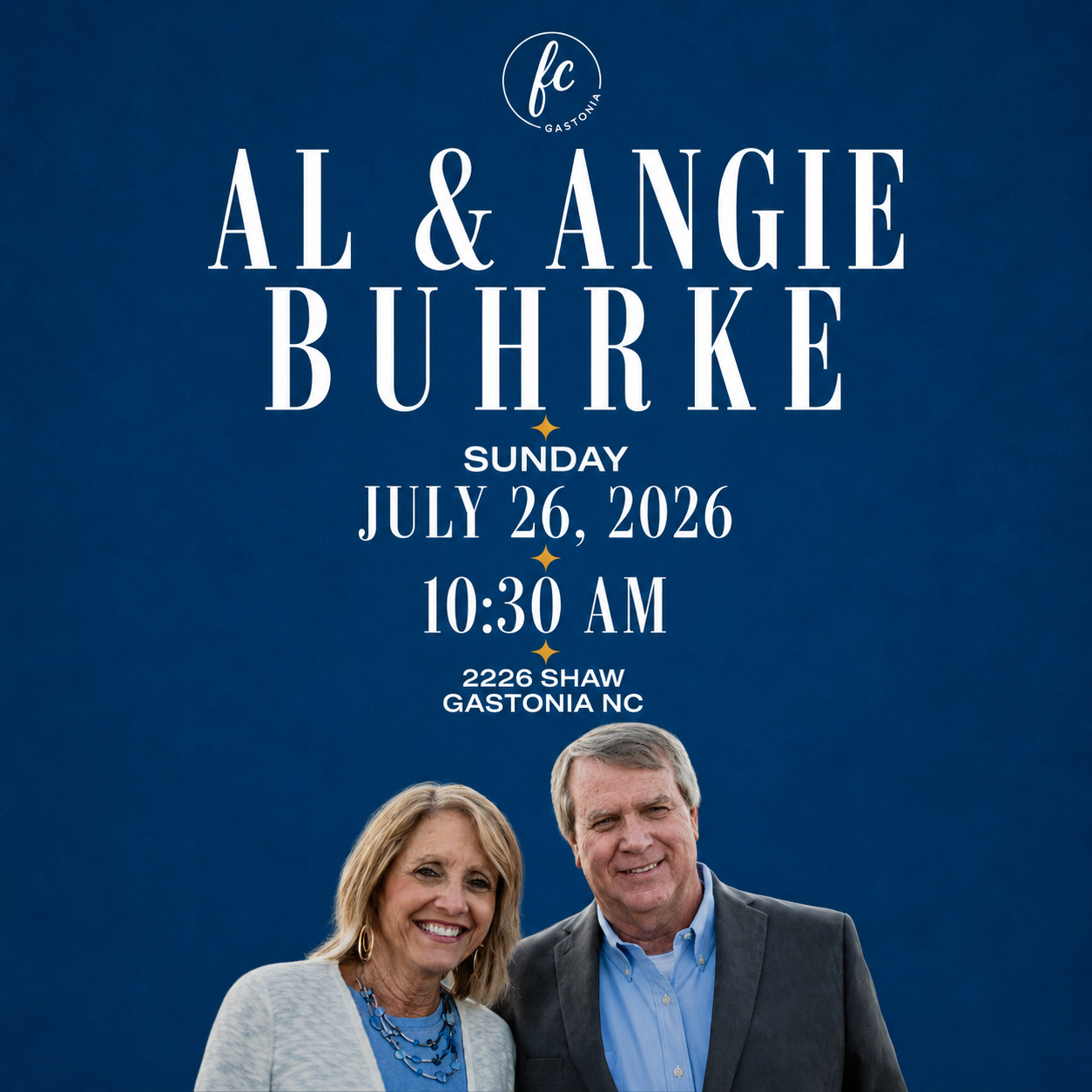 FCG Guest Speakers - Al &amp; Angie Buhrke - Prospering God's Way