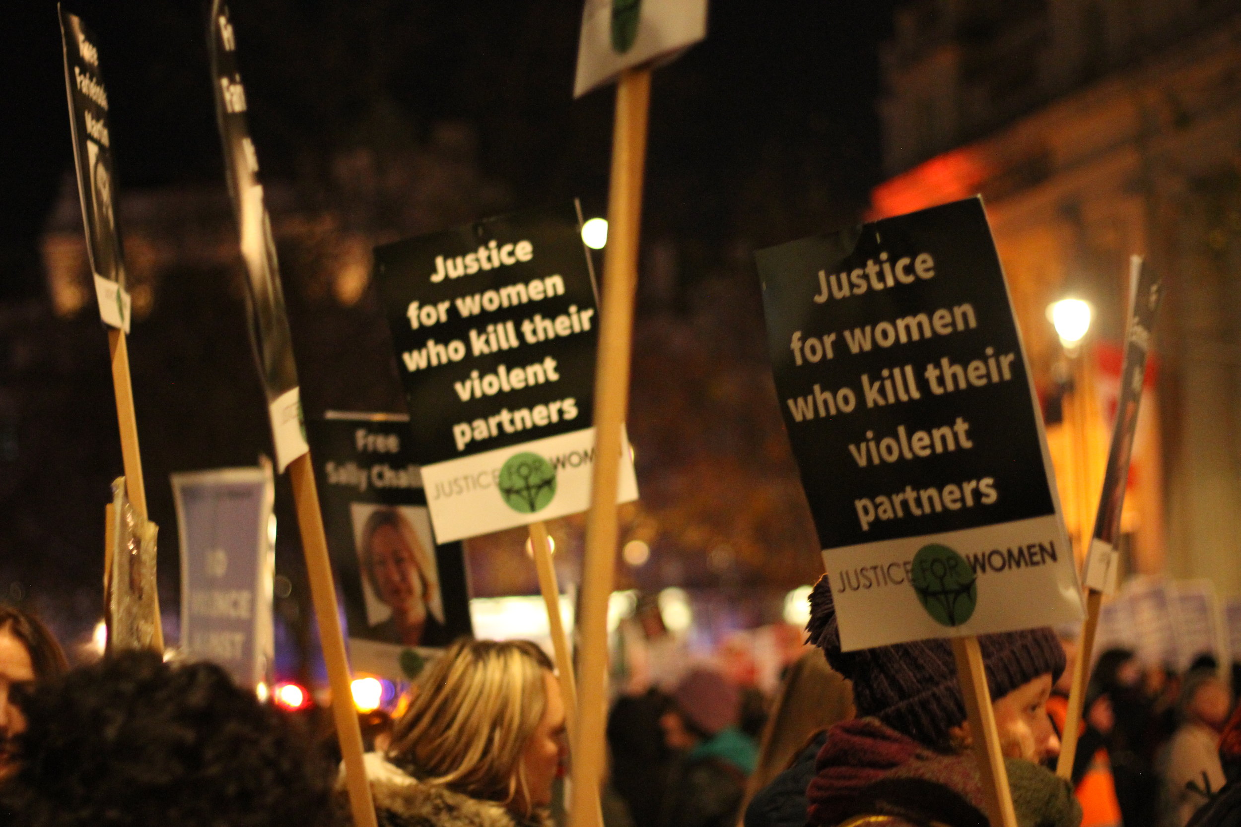 Justice for Women at Reclaim the Night London 2017 