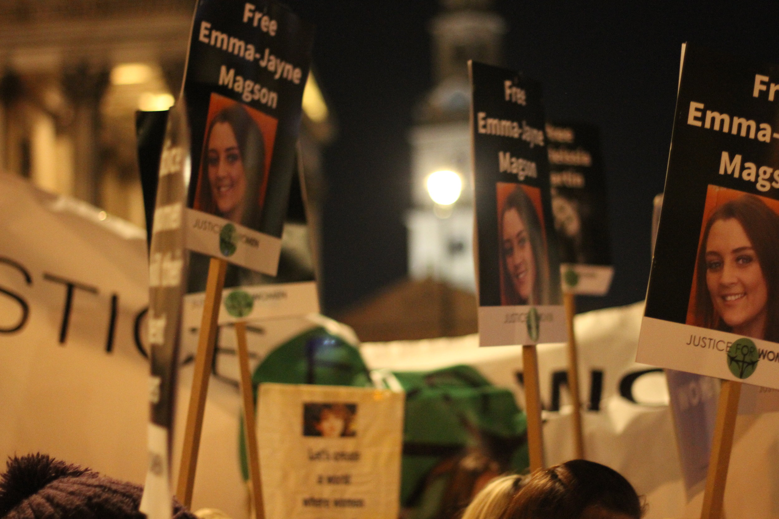 Justice for Women at Reclaim the Night London 2017 