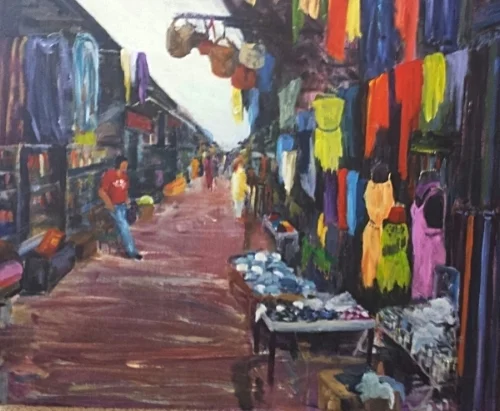 moroccon market street