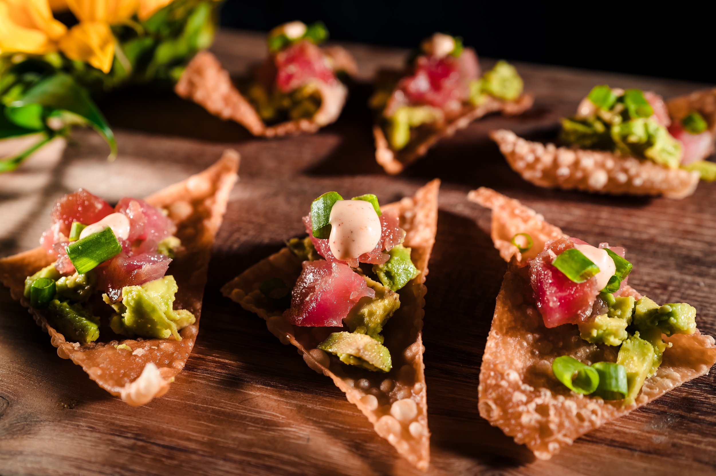 Appetizers nachos from Signature Catering on King