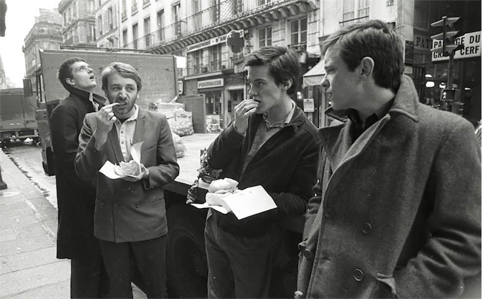 Photo of Joy Division by Pierre Rene-Worms, 1979 (from FB page of British Ideas Corporation)